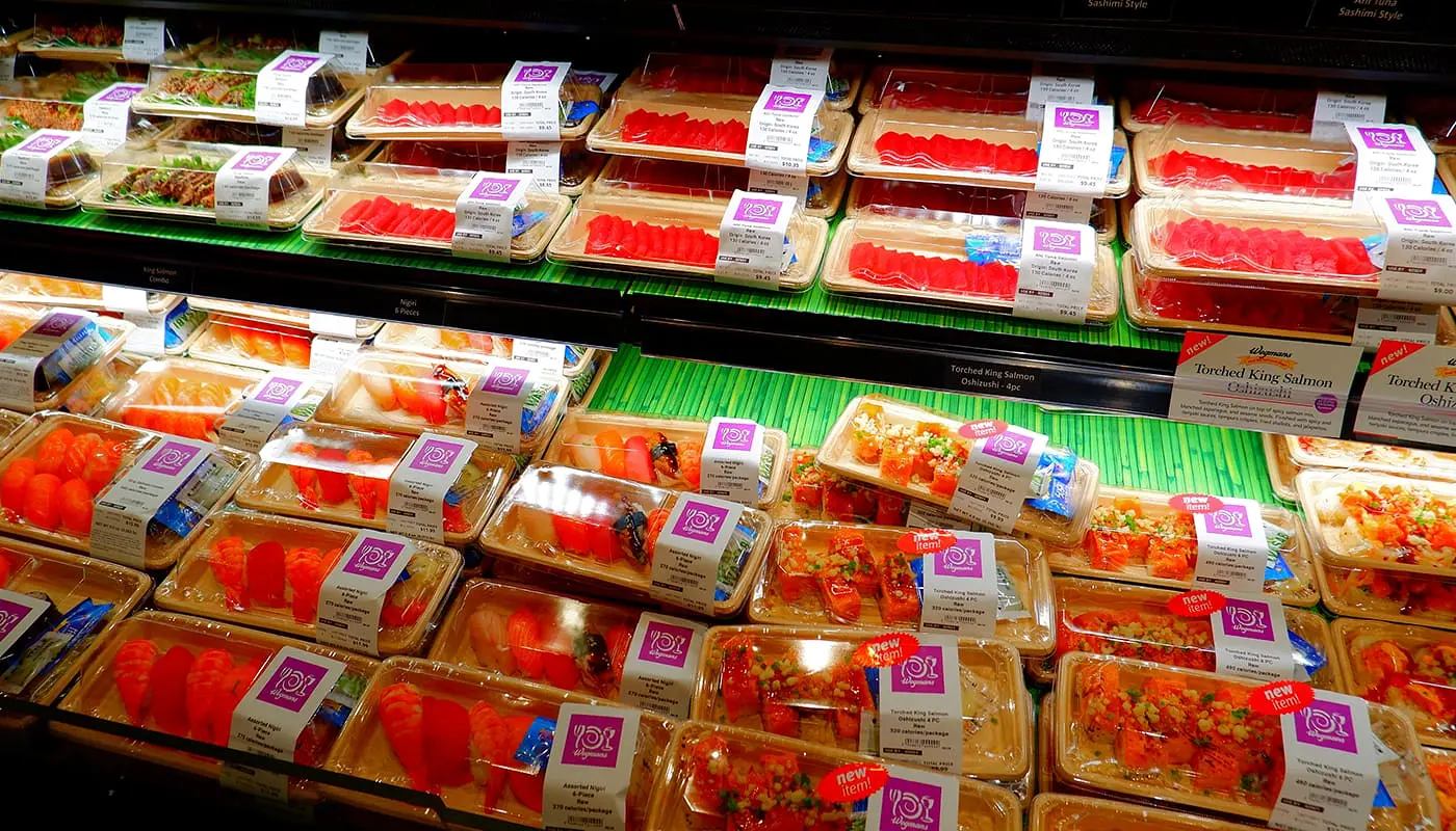 Das beste Sushi in New York - Supermarket