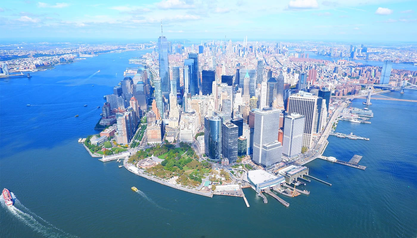 Die besten Sehensw&uuml;rdigkeiten in New York - Helikopterflug