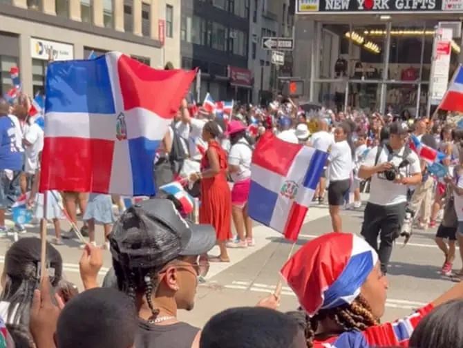 Dominican Day Parade in New York - Dominikanische community