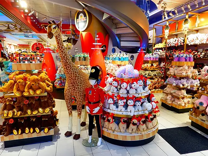 FAO Schwarz in New York - Spielzeugladen