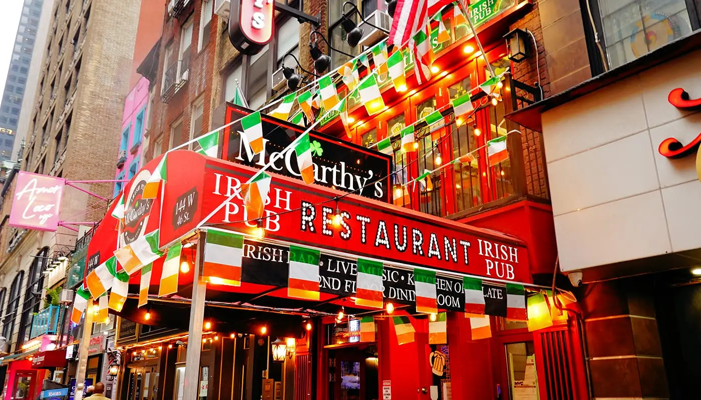 St Patricks Day in New York - Irische Bar