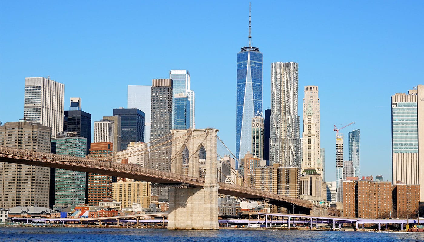Fahrradverleih in New York mit Picknick - DUMBO