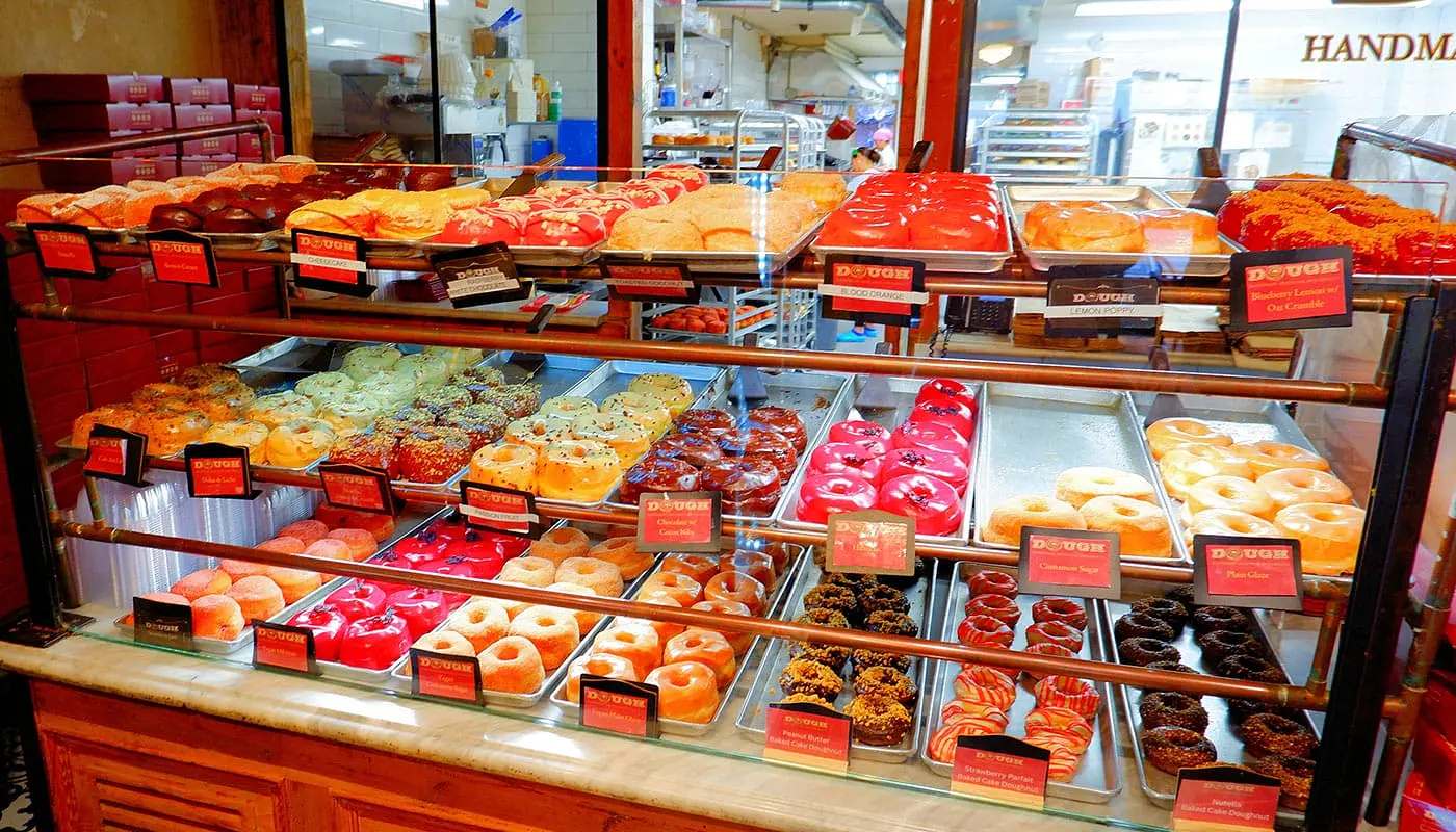 Die besten Donuts in New York - Dough Doughnuts Rockefeller
