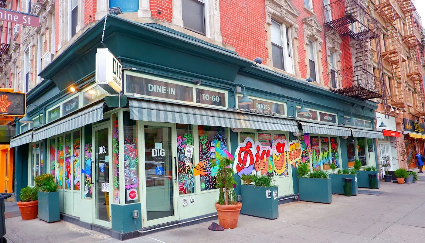 Vegetarische Restaurants in New York DIG