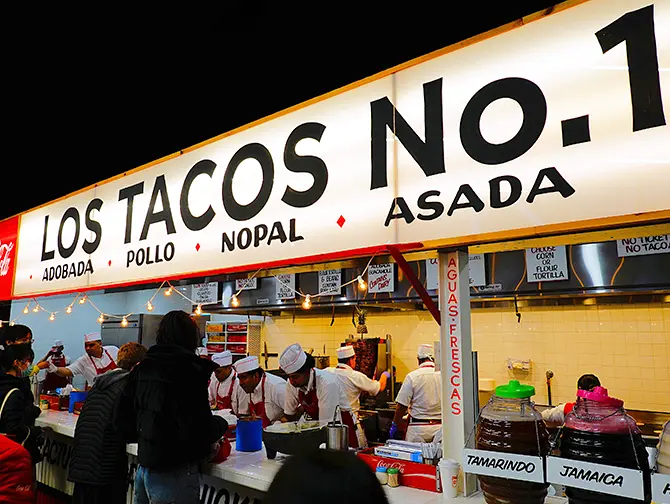 Das beste mexikanische Essen in New York - Los Tacos No 1