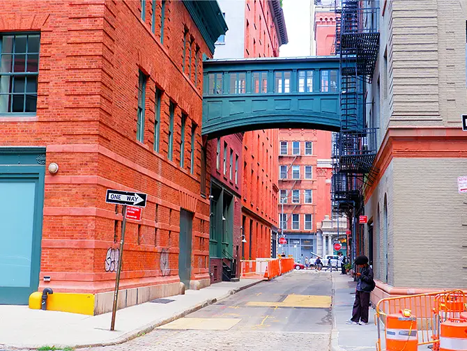 New York Wanderrouten - TriBeCa Impression