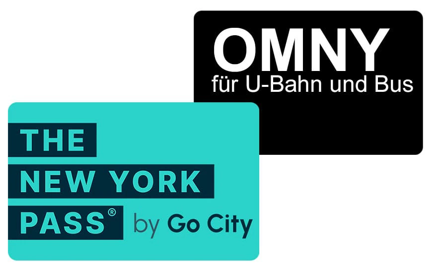 New York Pass für 3 Tage + OMNY