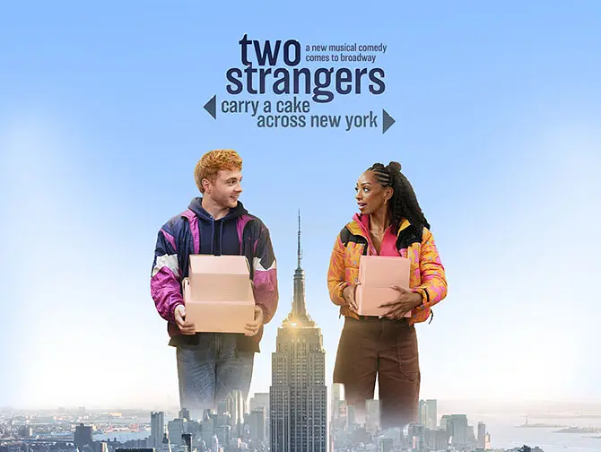 Two Strangers Carry a Cake Across New York on Broadway Tickets