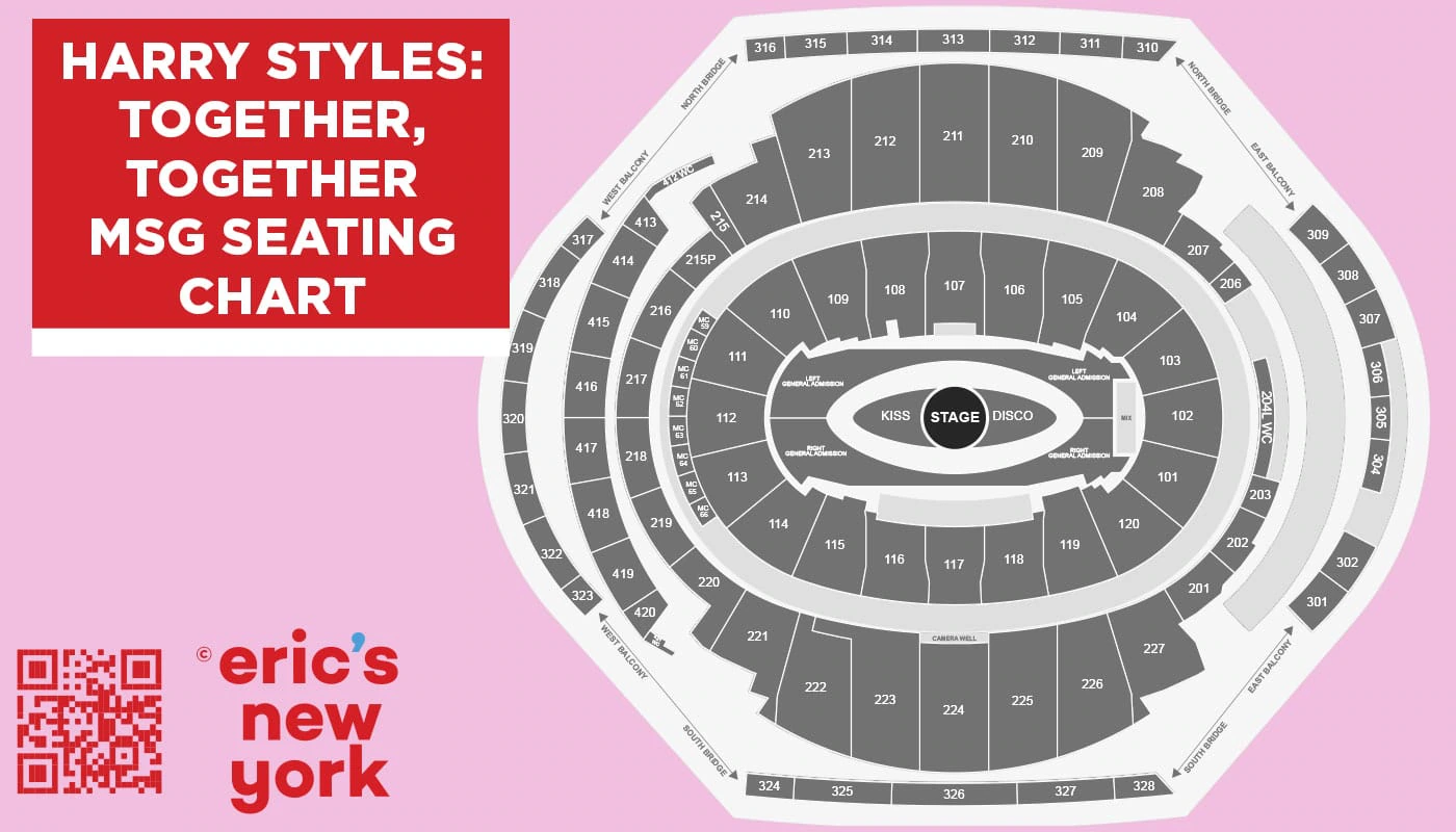 Harry Styles Konzert in New York Tickets - Madison Square Garden Sitzplan