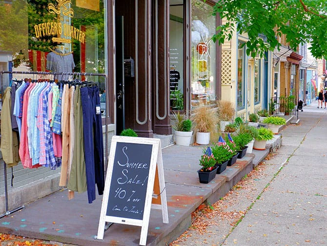 Kleinstadt Amerika: Tagesausflug nach Cold Spring in der Nähe von New York - Vintage Shops