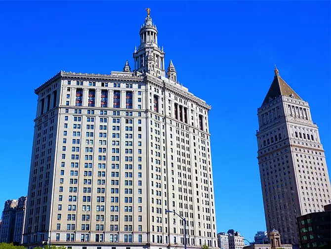 Municipal Building gratis Aussichtsdeck in New York