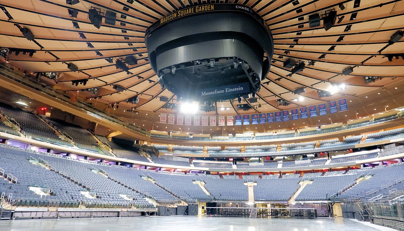 Stadiontouren in New York - Madison Square Garden Tour
