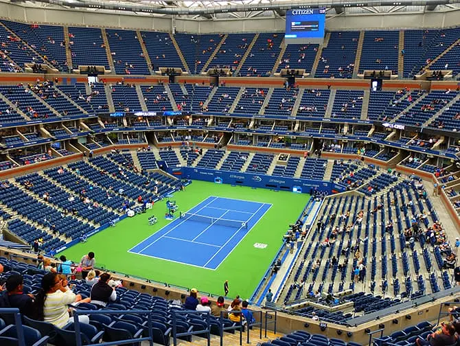 US Open Stadion Tour