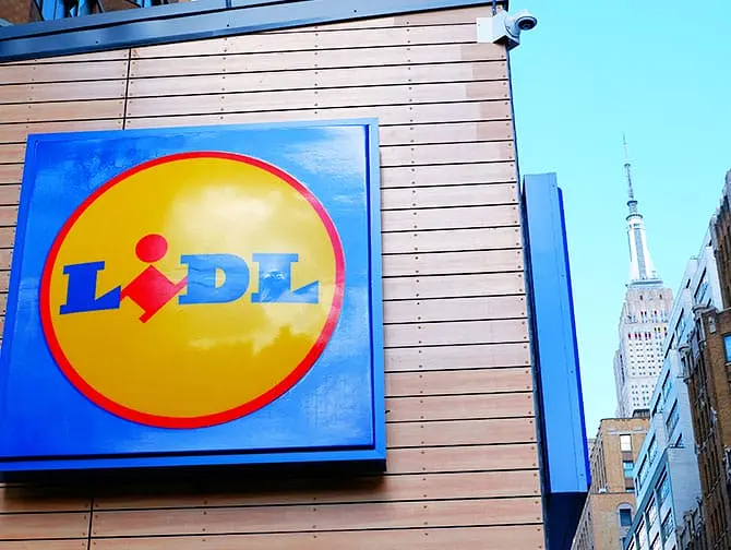 Superm&auml;rkte in New York - Lidl