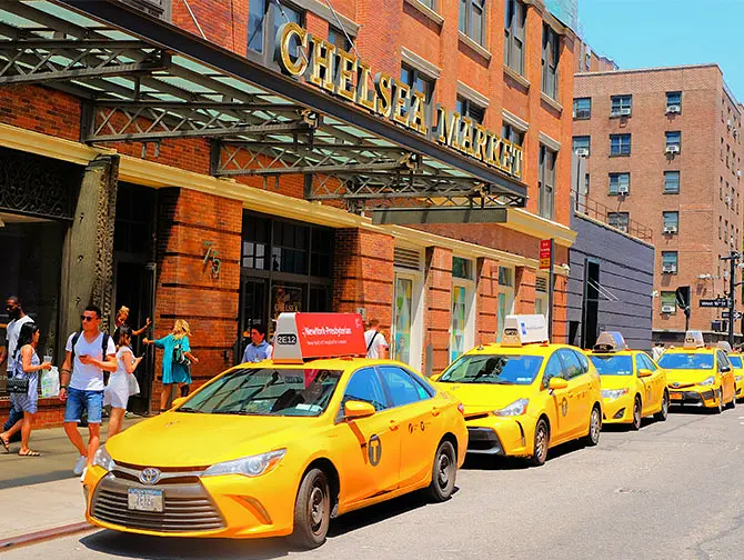 Chelsea Market in New York - Markt im Meatpacking District