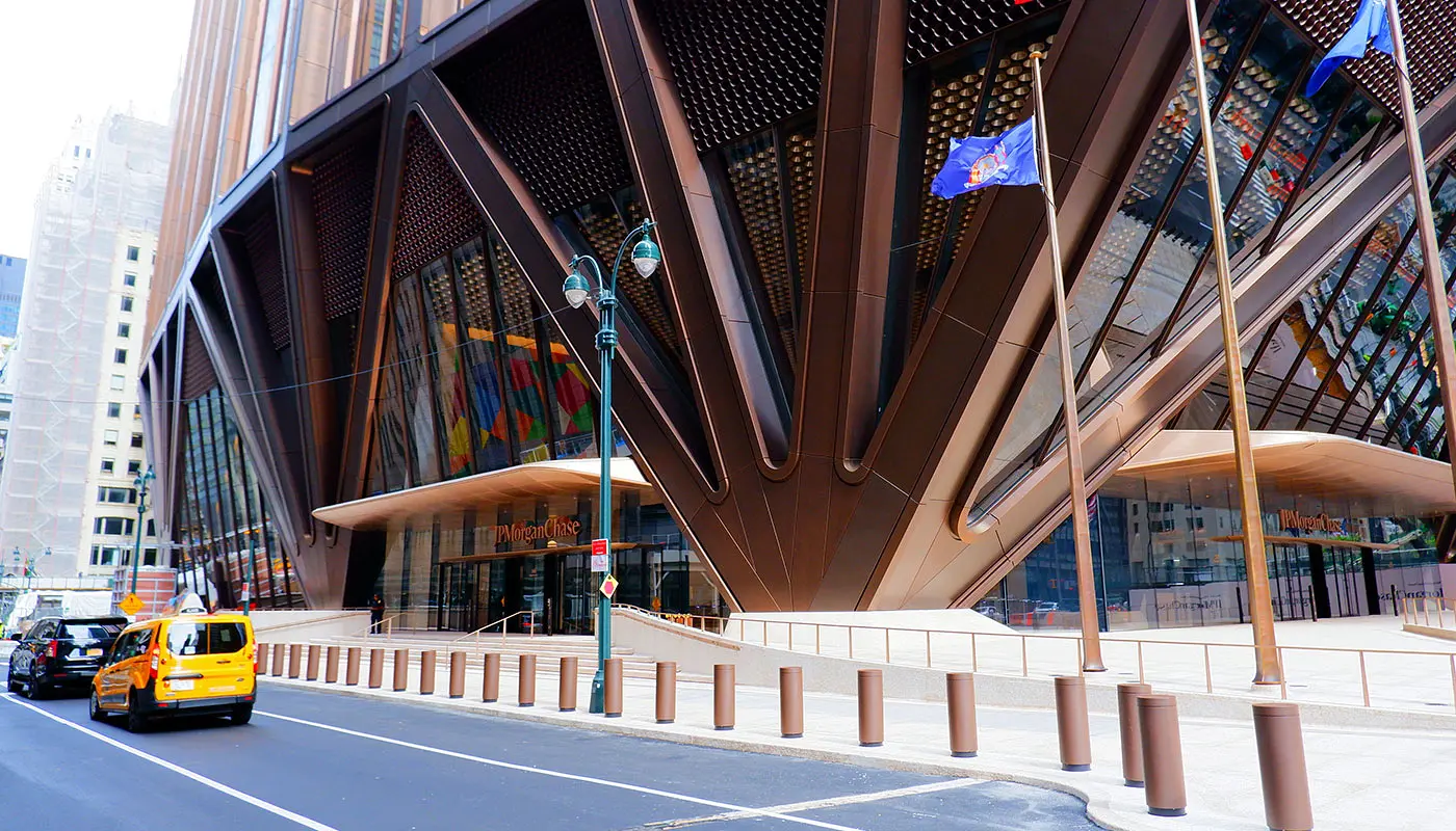 JPMorgan Chase Tower in New York - Architektur