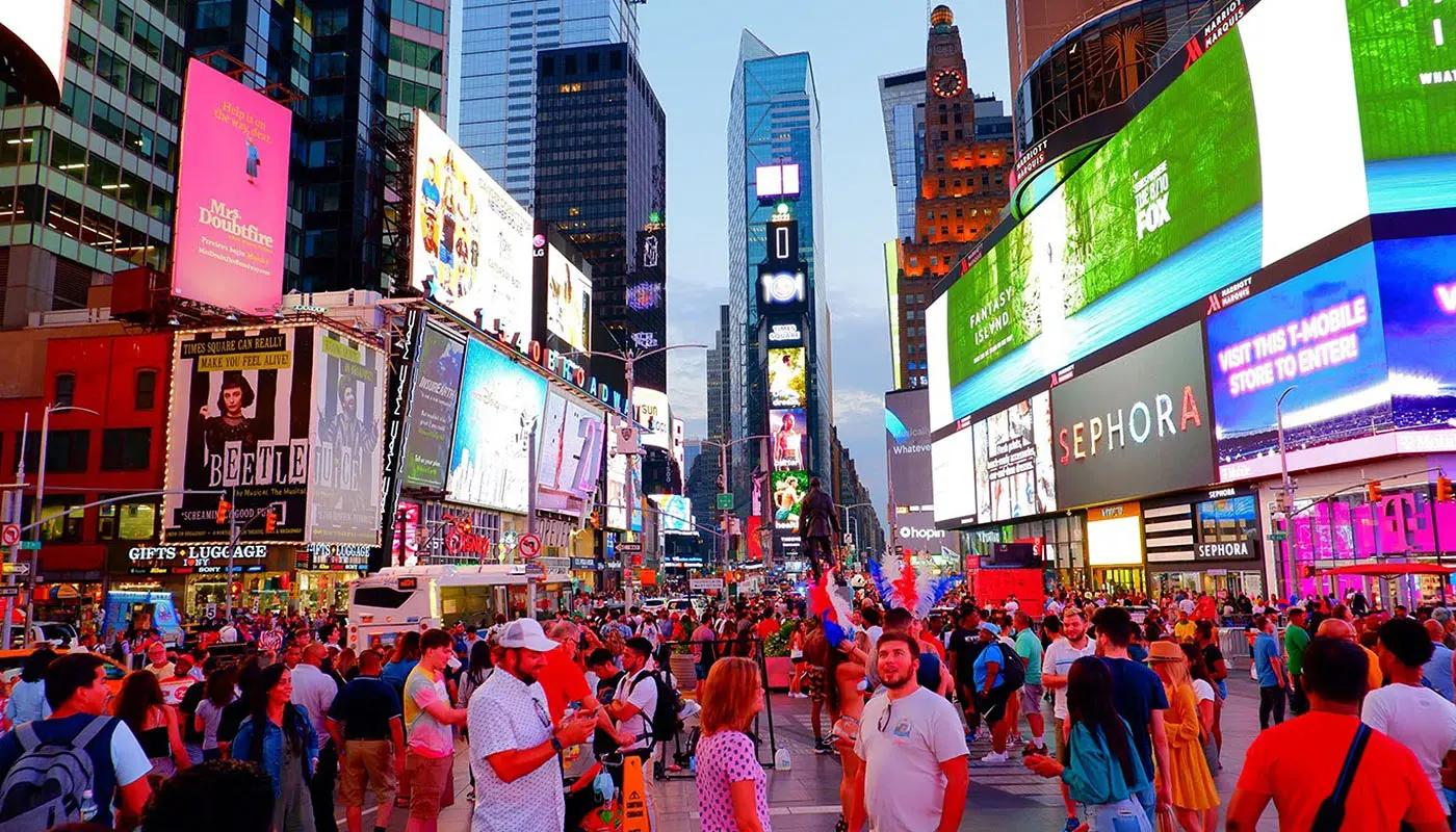 New York 5-Tage-Reiseplan – Times Square erkunden
