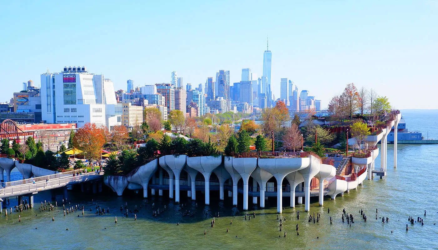 New York 6-Tage-Reiseroute – Little Island erkunden