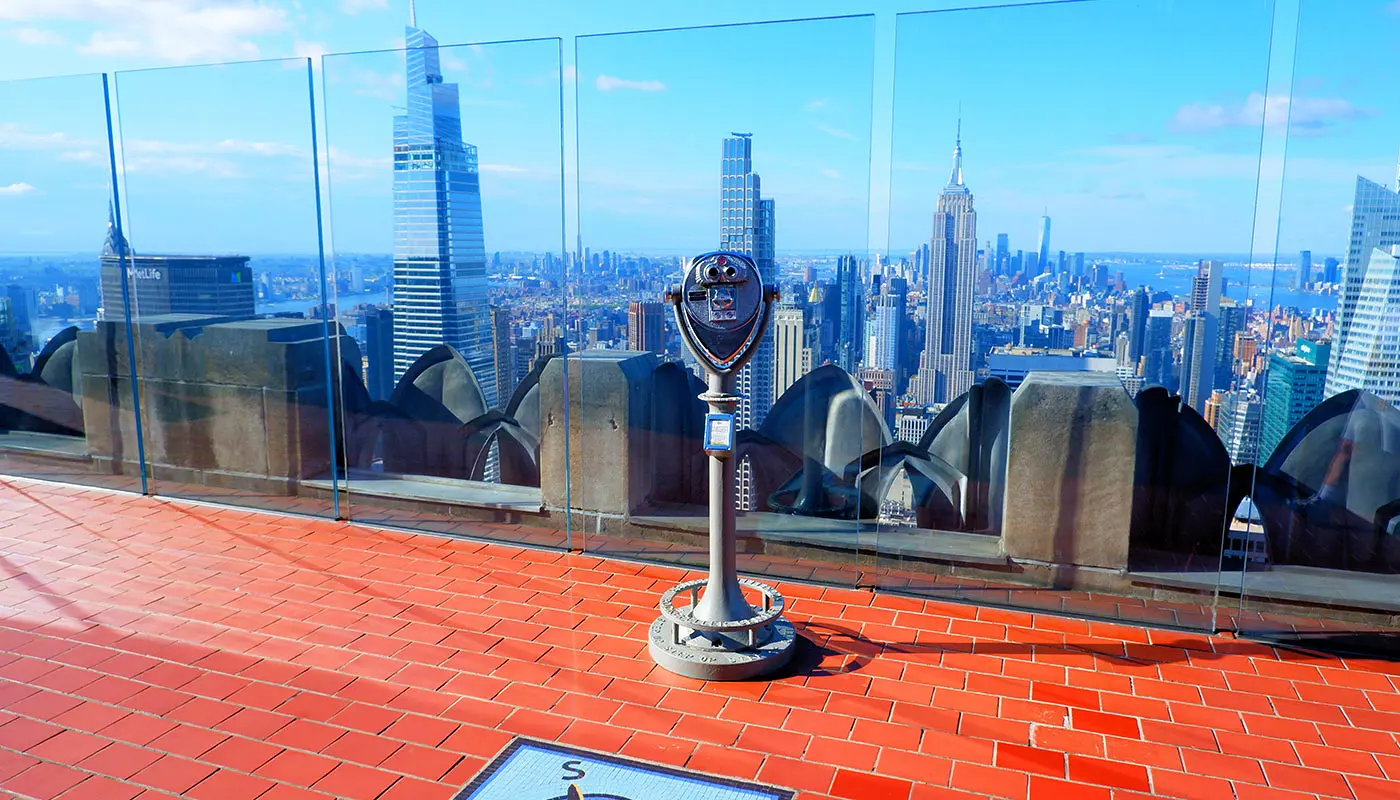 New York 6-Tage-Reiseroute – Eine Aussichtsplattform besuchen