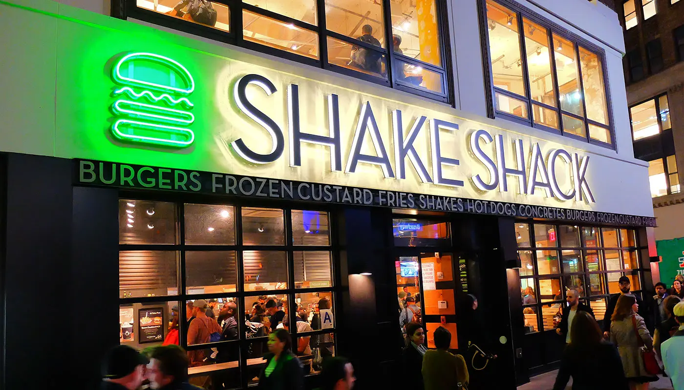 Shake Shack in New York - Eine Fast-Food-Kette in New York