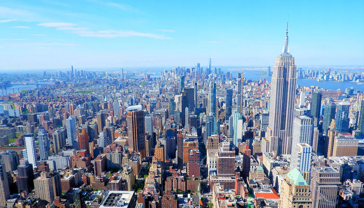 New York 7-Tage-Reiseroute – Genießen Sie die Aussicht von einer Aussichtsplattform