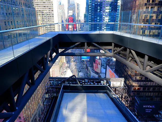 One Times Square Skywalk Tickets - Besuchen Sie den One Times Square für einen einzigartigen Blick auf den Times Square