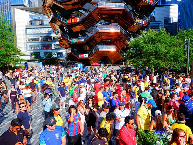 Fußball WM 2026 in New York - Public Viewing