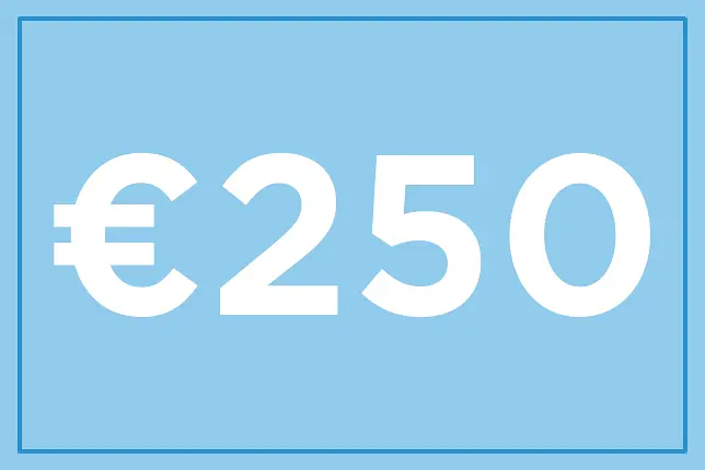 Geschenkvoucher €250