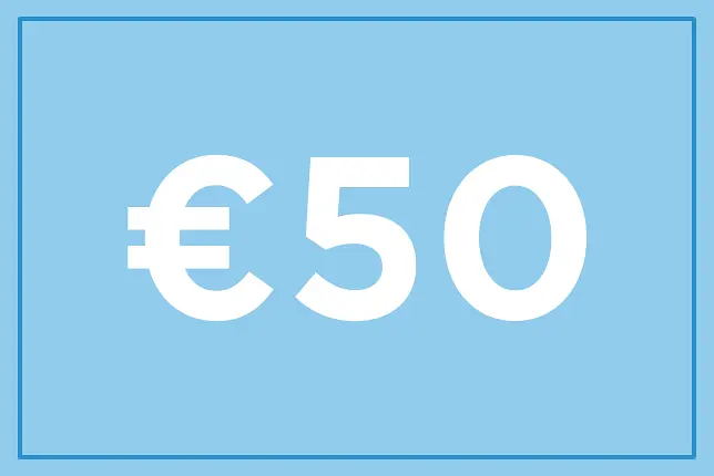 Geschenkvoucher €50