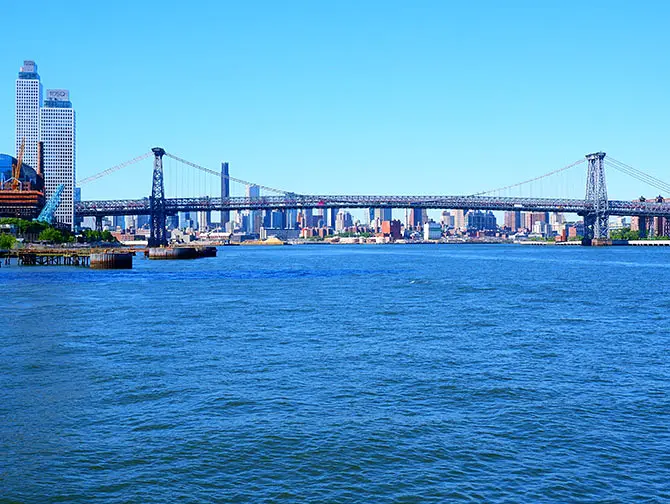 Williamsburg Bridge in New York
