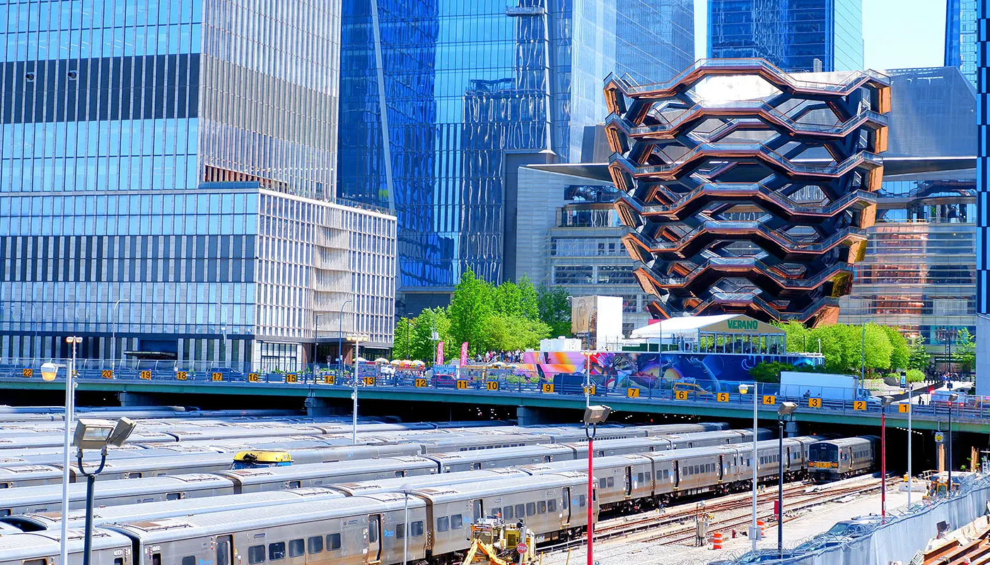 Wanderroute High Line Park - Hudson Yards in New York - Erkunde Manhattan